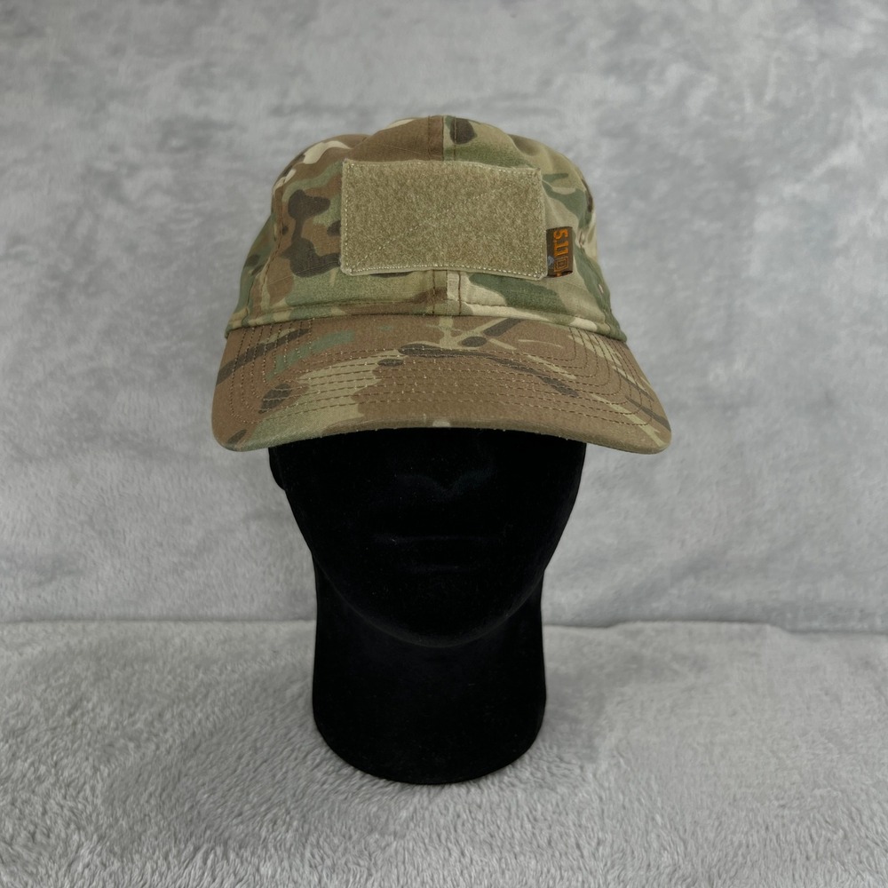 5.11 Tactical Flag Bearer Hat MultiCam Camo Adjustable Patch Military Army Cap